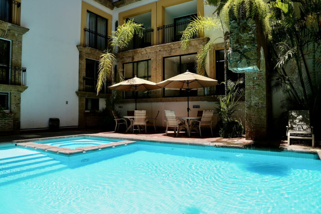 Alberca Hotel De Mendoza Guadalajara Jalisco