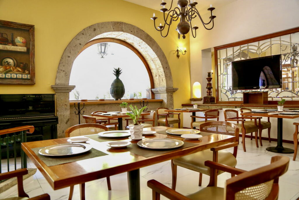 Restaurante Hotel De Mendoza Guadalajara Jalisco