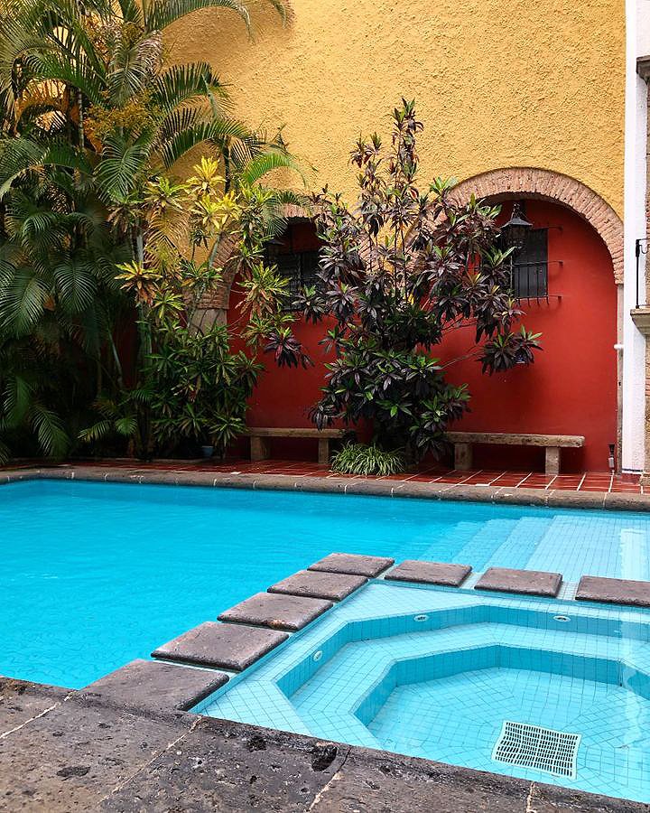 Alberca Hotel De Mendoza Guadalajara Jalisco